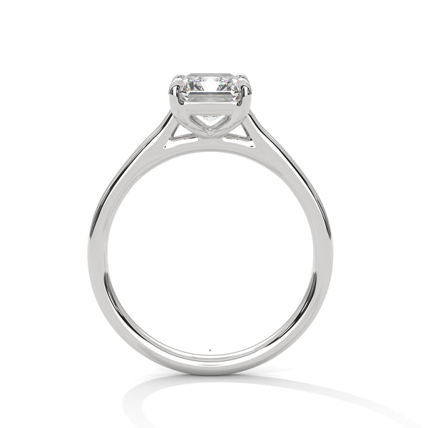 1.75 CT Emerald Cut Lab-Grown Diamond Solitaire Ring