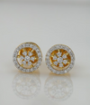 1.27 CT Round Lab-Grown Diamond Mangalsutra Pendant & Earring Set