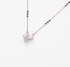 4.68 CT Emerald, Pear & Cushion Lab-Grown Diamond Pendant & Earring Set