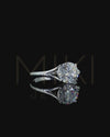 2.04 CT Round Cut Solitaire CVD Lab-Grown Diamond Engagement Ring