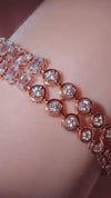 6.03 CT Multi Shape Lab-Grown Diamond Designer Bracelet