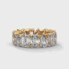 11.25 CT Multi-Shape Lab-Grown Diamond Eternity Band Ring