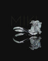 1.15 CTW Marquise Cut Lab-Grown Diamond Twist Ring in Gold